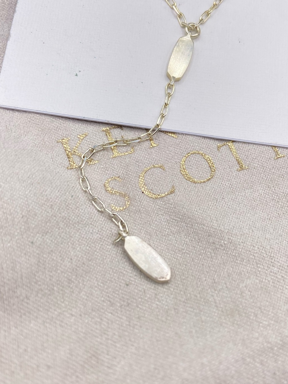 NWT Kendra Scott Fern Y Necklace - Picture 3 of 5